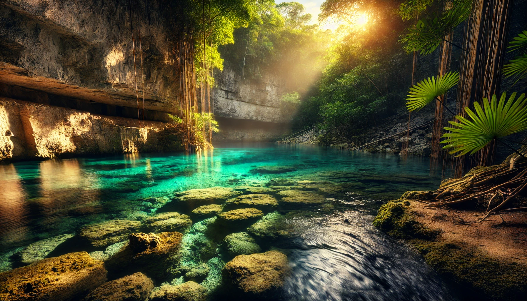 Sacred cenote — Vitalis Quest retreat